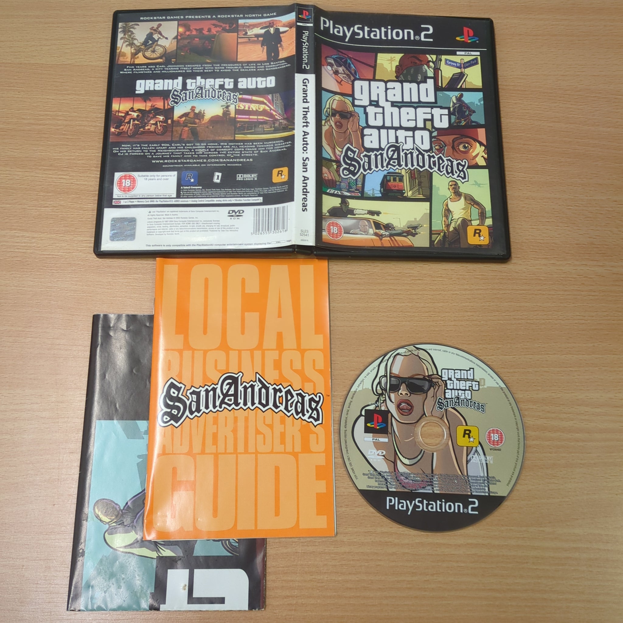 Gta san andreas shop ps2 for sale