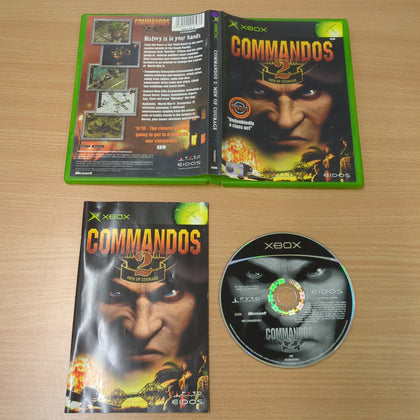 Commandos 2: Men of Courage original Xbox game