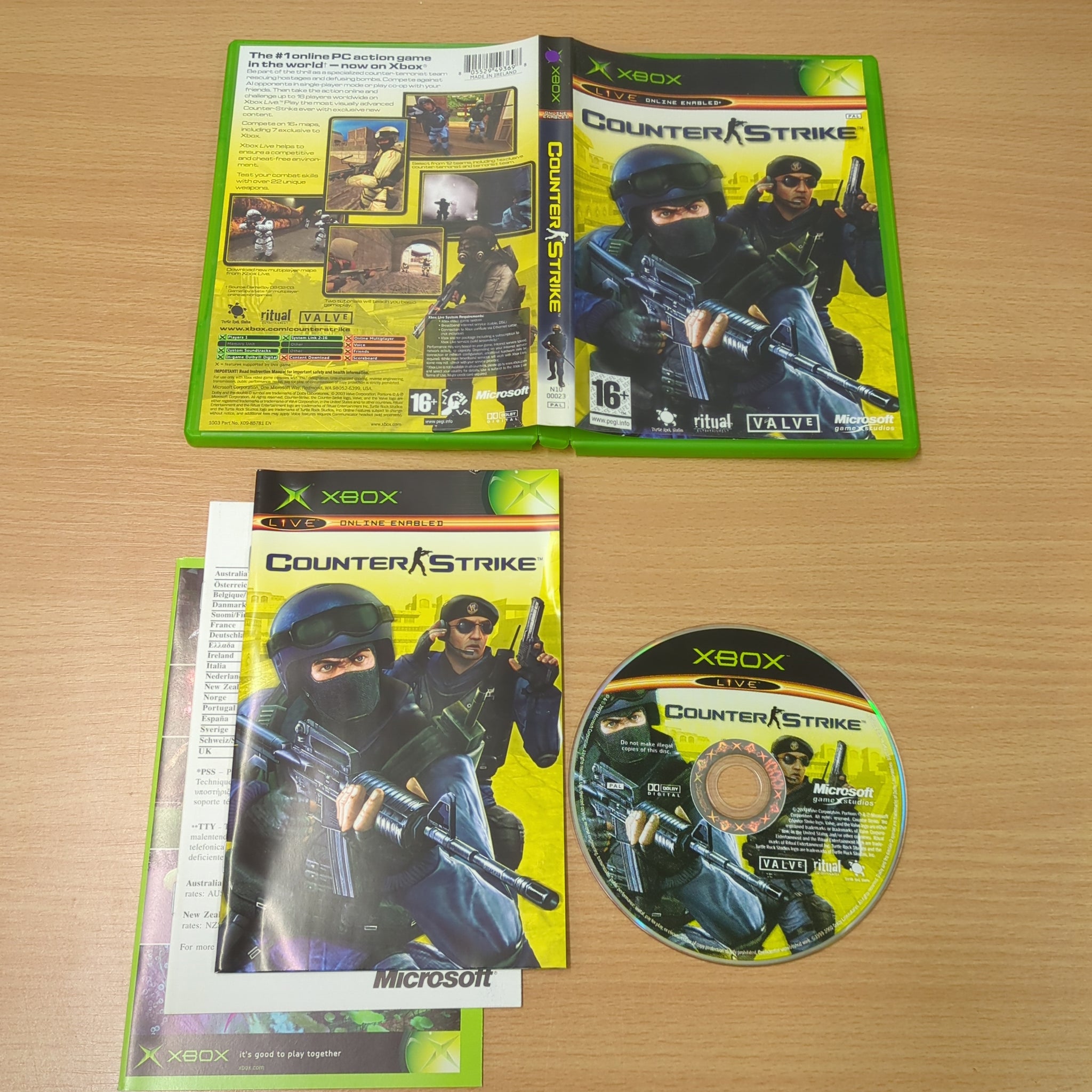 Counter Strike original Xbox game