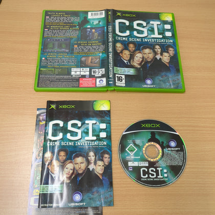 CSI: Crime Scene Investigation original Xbox game