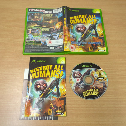 Destroy All Humans! original Xbox game