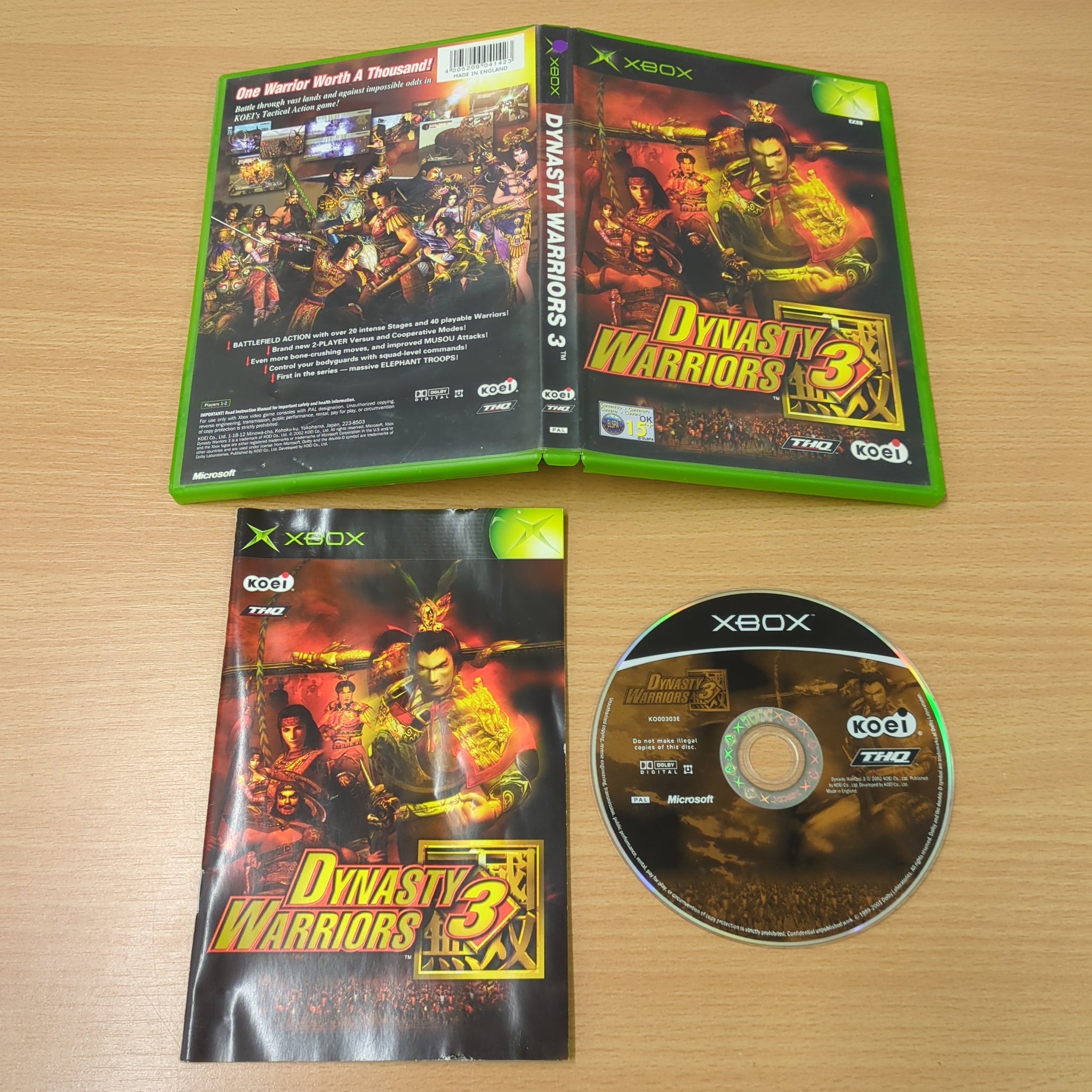 Xbox Retrogaming Original Xbox Games For Xbox One Samurai Warriors