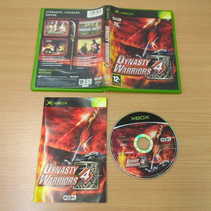 Dynasty Warriors 4 original Xbox game