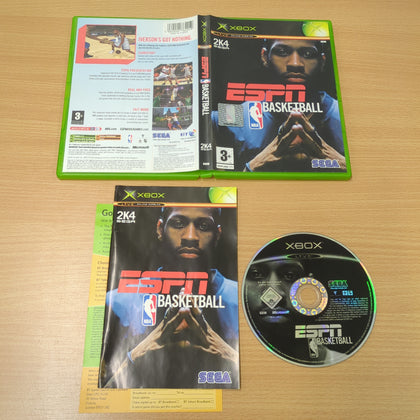 ESPN NBA Basketball original Xbox game