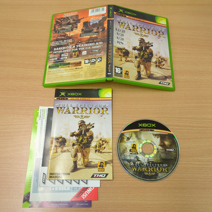 Full Spectrum Warrior original Xbox game