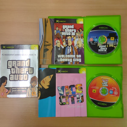 Grand Theft Auto: Double Pack original Xbox game