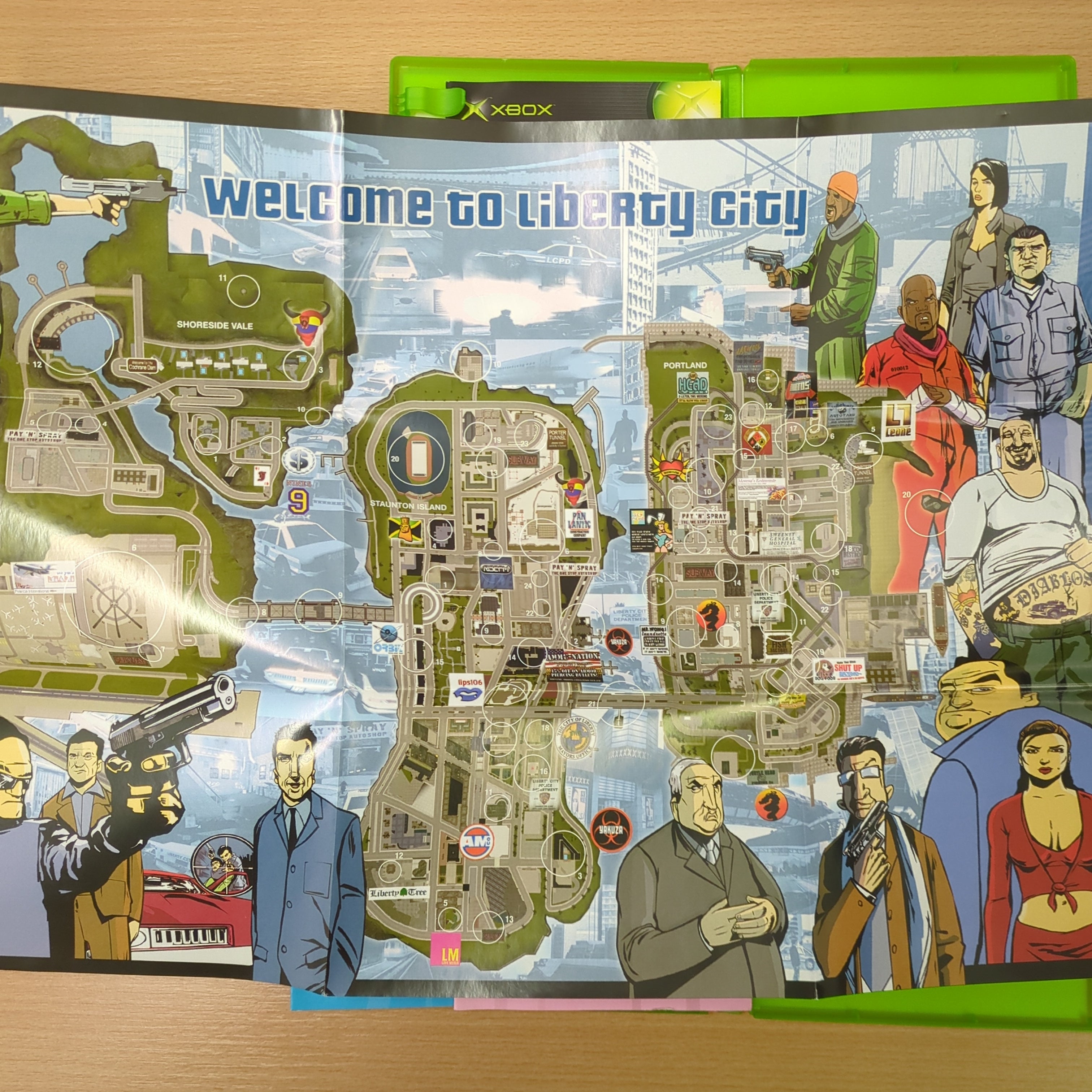 Grand Theft Auto: Double Pack original Xbox game