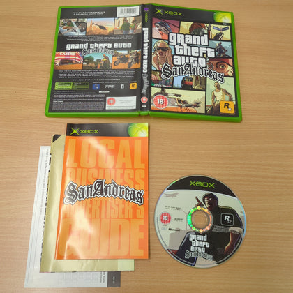 Grand Theft Auto: San Andreas original Xbox game