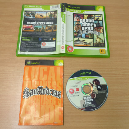 Grand Theft Auto: San Andreas (Classics) original Xbox game
