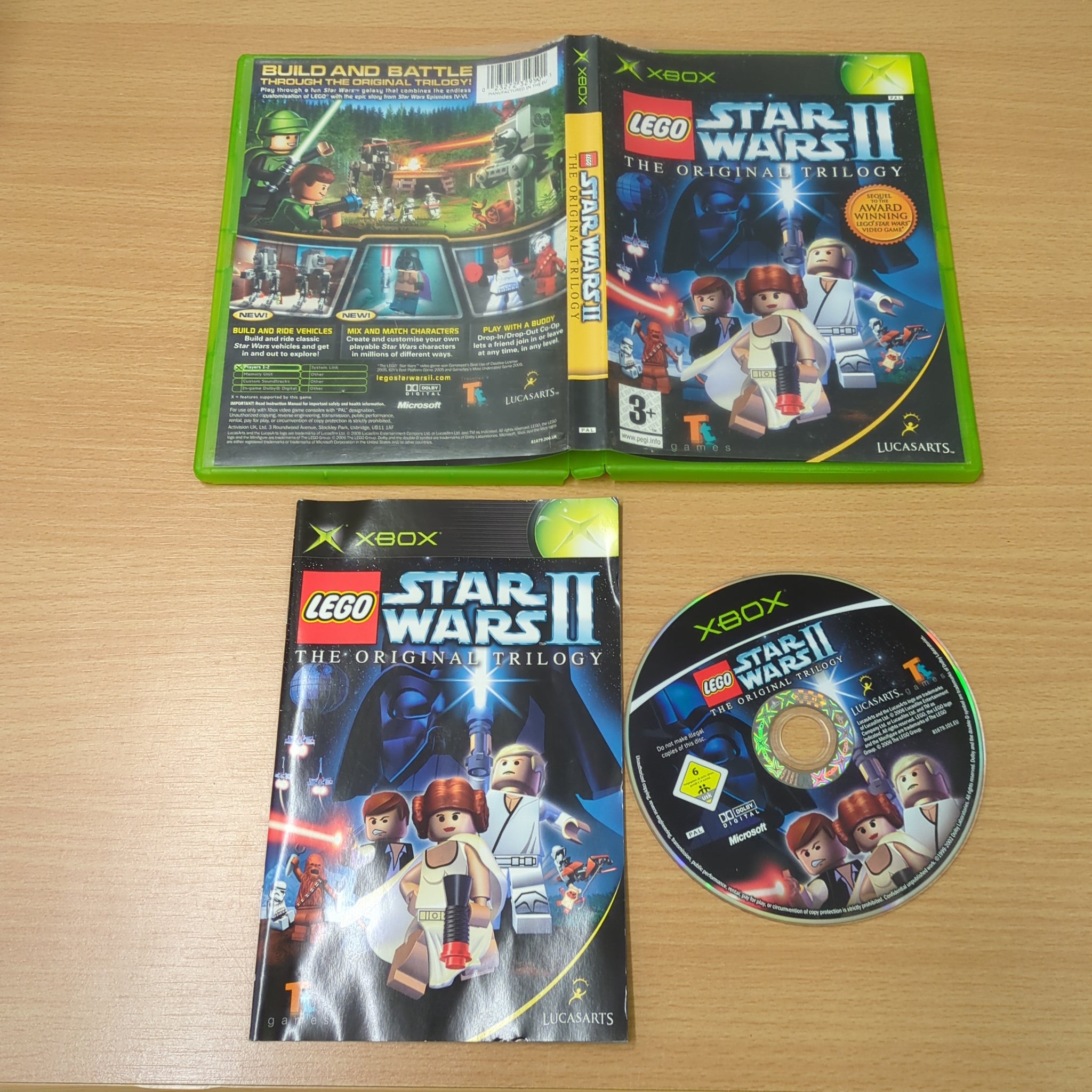 LEGO Star Wars II: The Original Trilogy original Xbox game