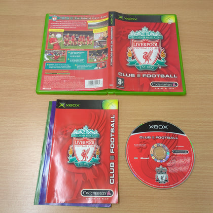 Liverpool FC Club Football original Xbox game