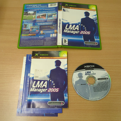 LMA Manager 2005 original Xbox game