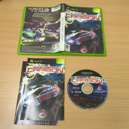 Need For Speed Carbon original Xbox game