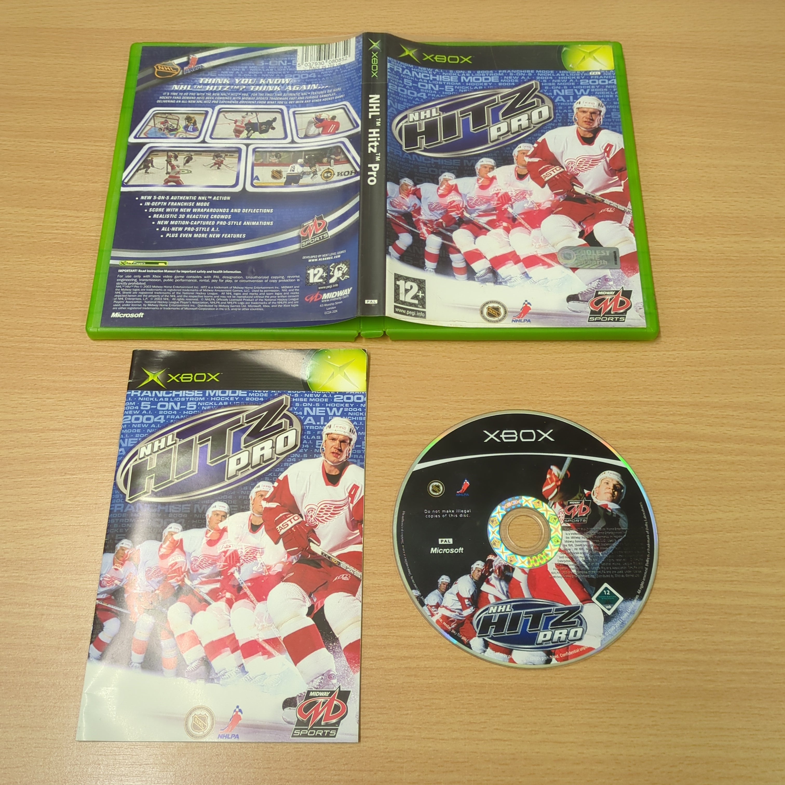 NHL Hitz Pro original Xbox game