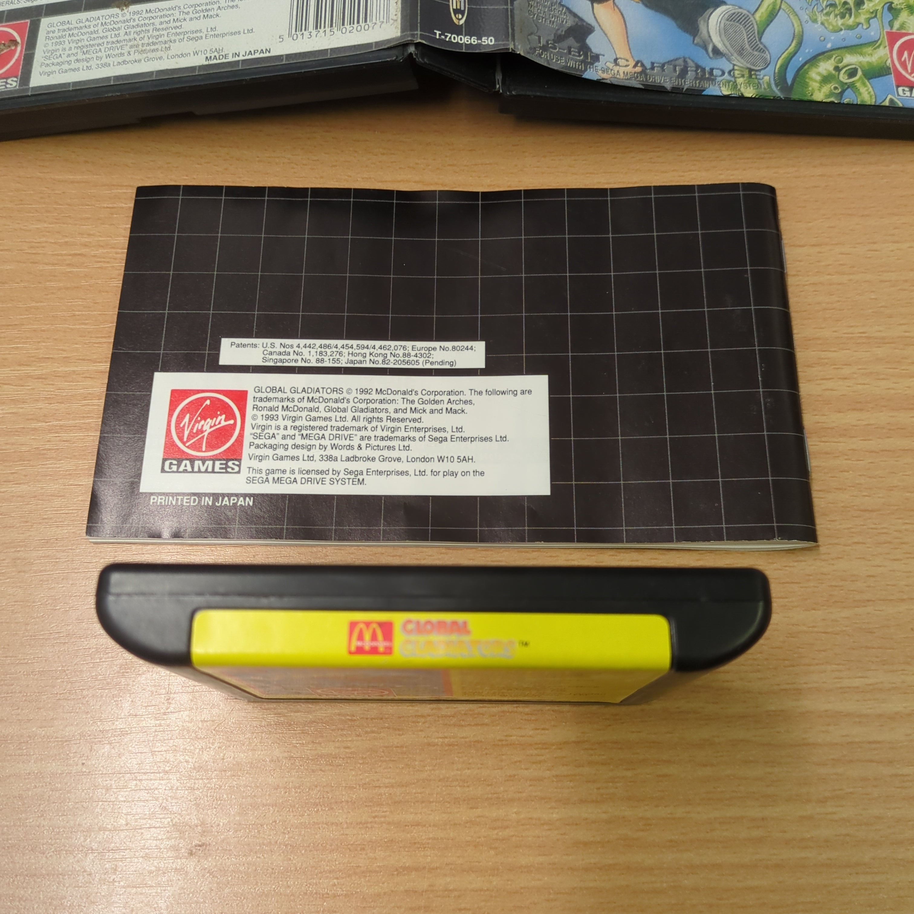 Global Gladiators Sega Mega Drive game