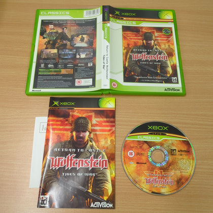 Return to Castle Wolfenstein: Tides of War (Classics) original Xbox game