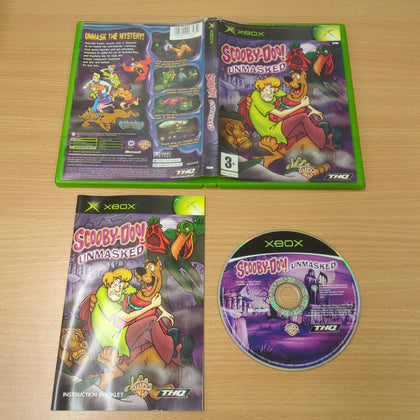 Scooby-Doo! Unmasked original Xbox game