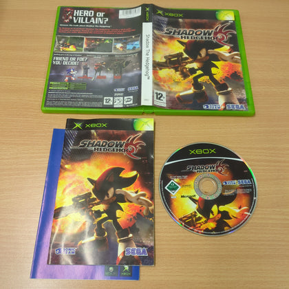 Shadow The Hedgehog original Xbox game