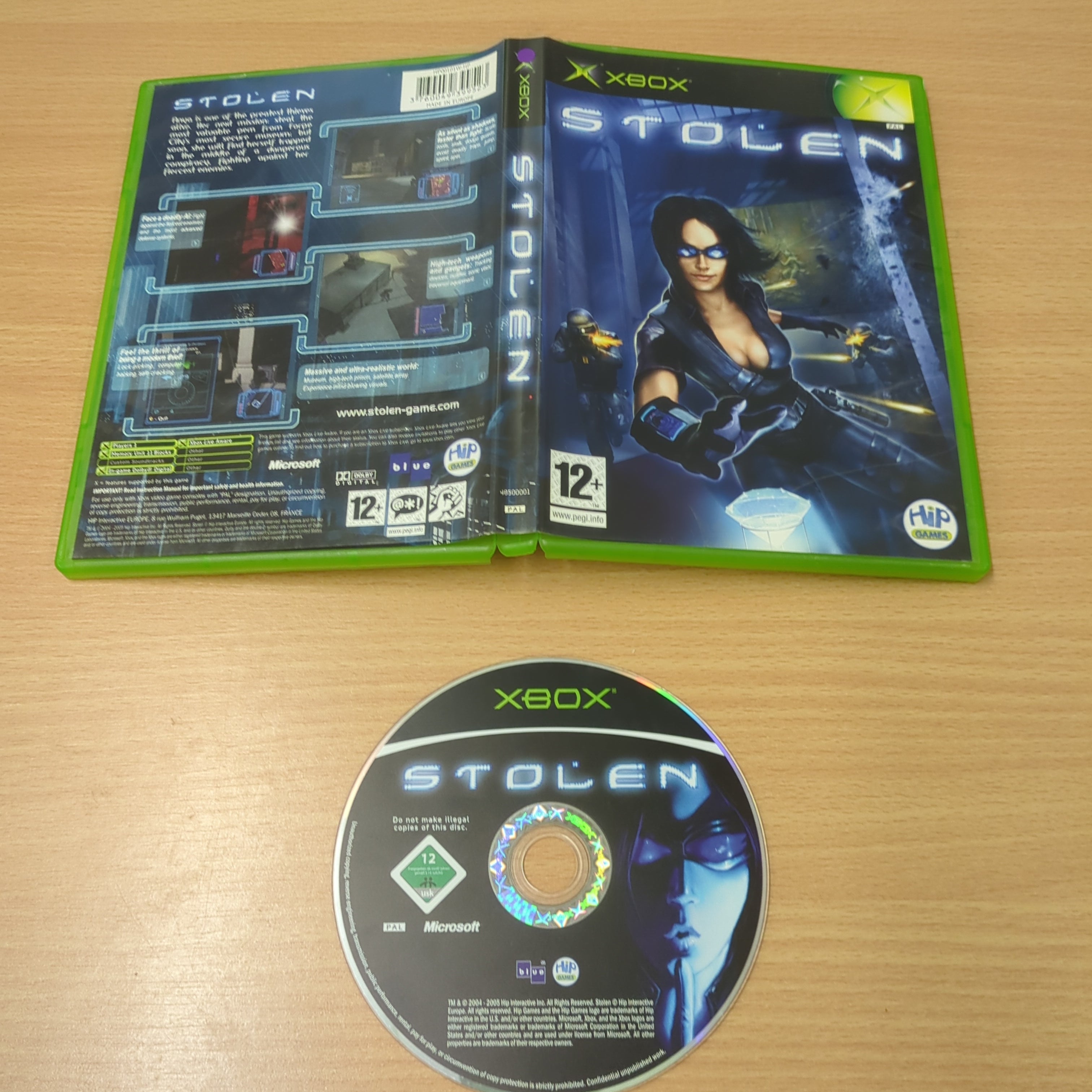 Stolen original Xbox game