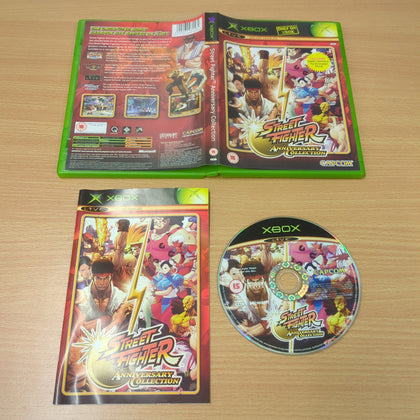 Street Fighter Anniversary Collection original Xbox game