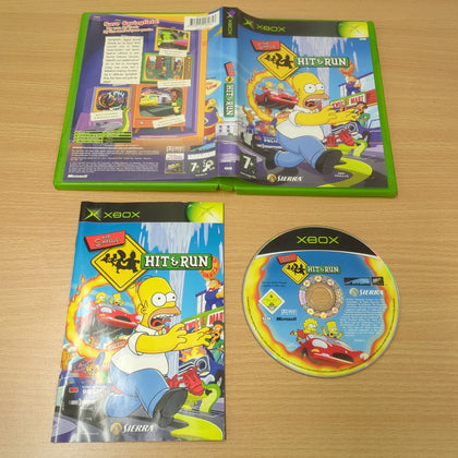 The Simpsons Hit & Run original Xbox game