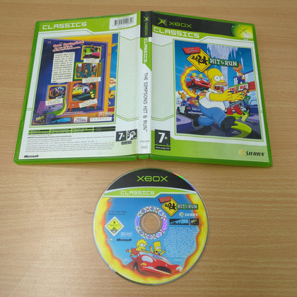 The Simpsons Hit & Run (Classics) original Xbox game