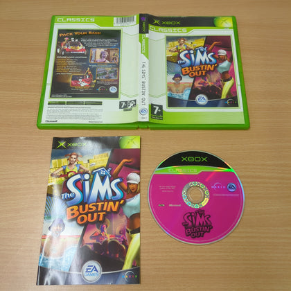 The Sims Bustin' Out (Classics) original Xbox game