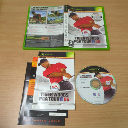 Tiger Woods PGA Tour 06 original Xbox game