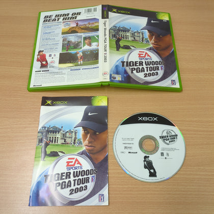 Tiger Woods PGA Tour 2003 original Xbox game