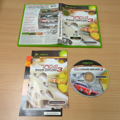 TOCA Race Driver 3 original Xbox game