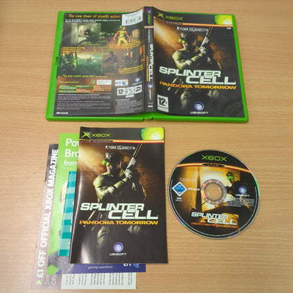 Tom Clancy's Splinter Cell: Pandora Tomorrow original Xbox game