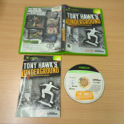 Tony Hawk's Underground original Xbox game