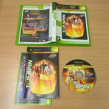Top Spin (Classics) original Xbox game