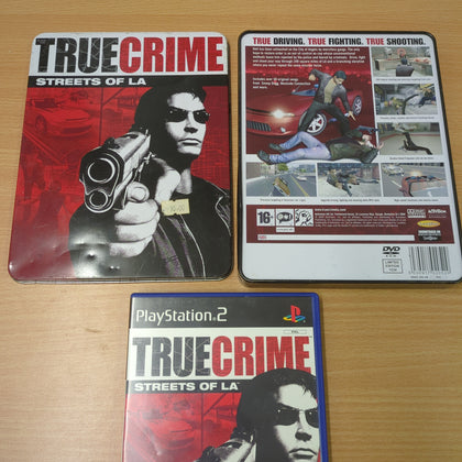 True Crime Streets of LA Limited Edition Steelbook Sony PS2 game