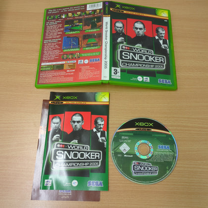 World Snooker Championship 2005 original Xbox game