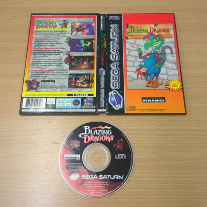 Blazing Dragons Sega Saturn game