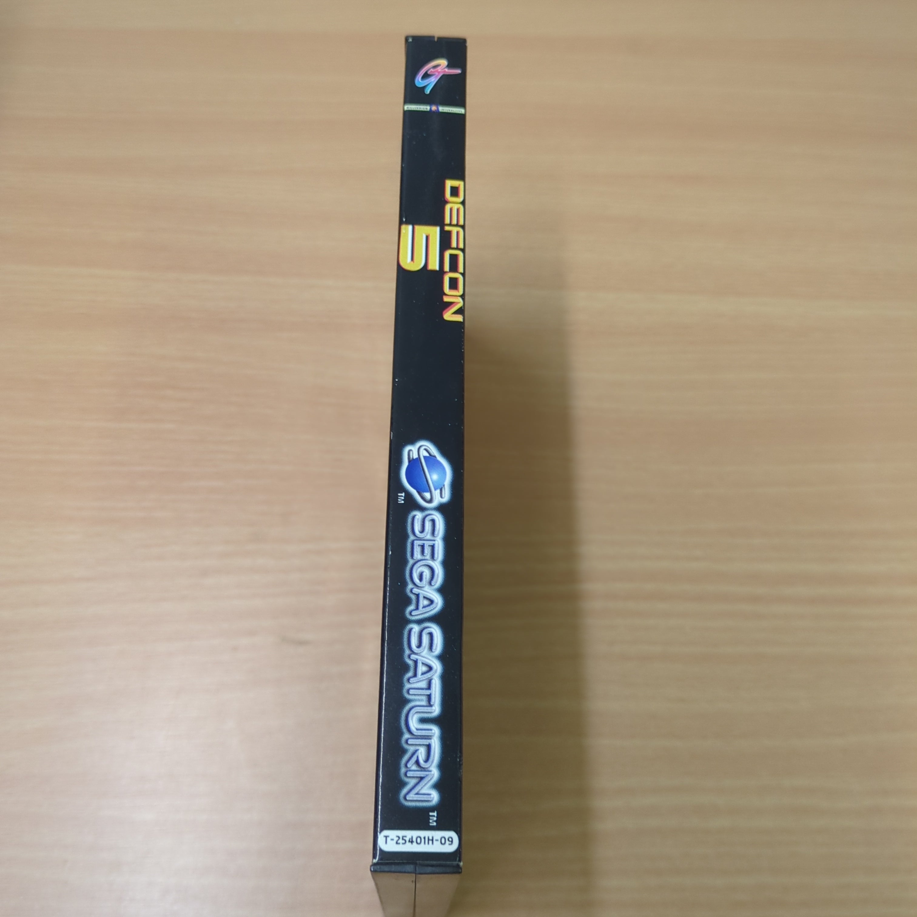 Defcon 5 Sega Saturn game SEALED sticker seal intact
