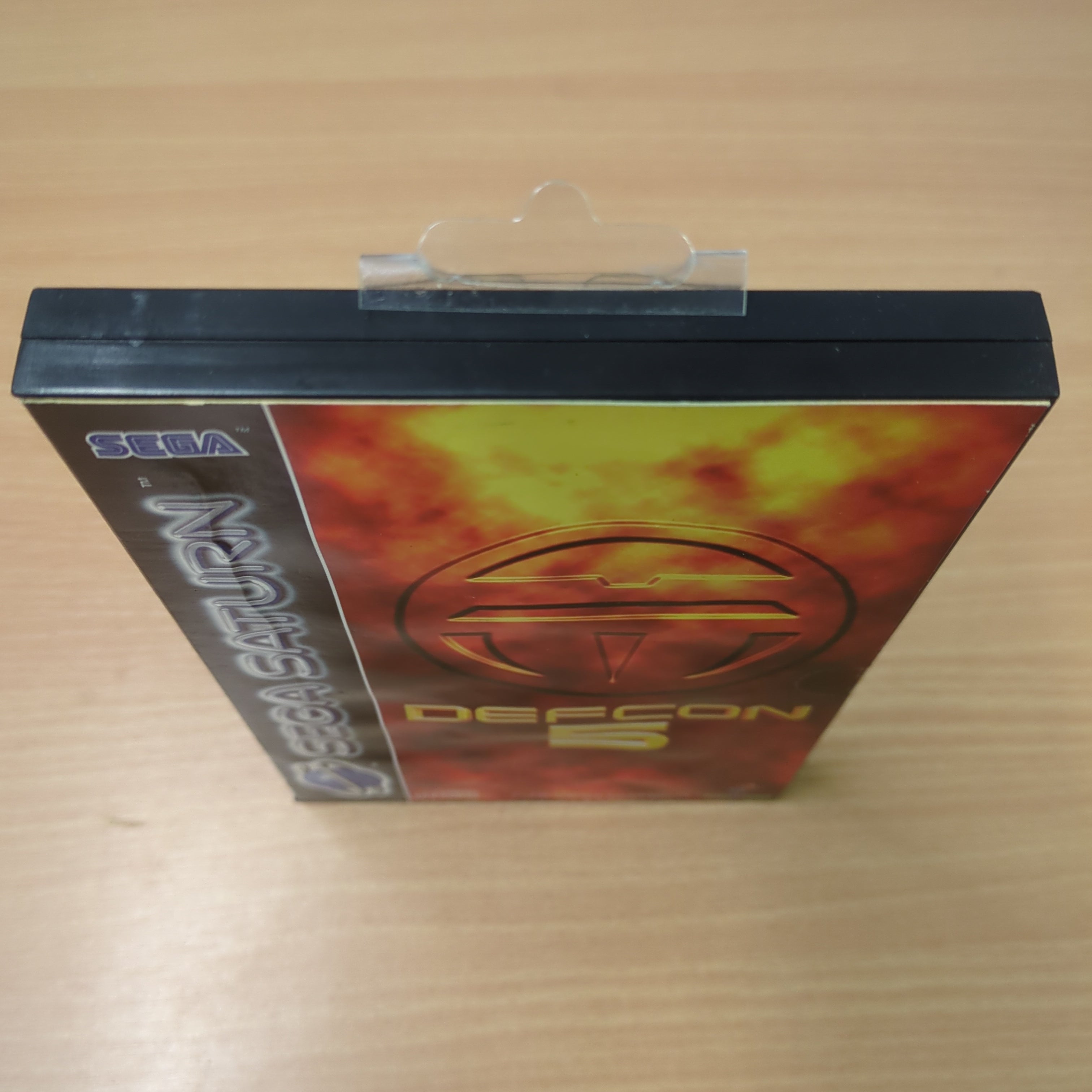 Defcon 5 Sega Saturn game SEALED sticker seal intact
