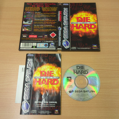 Die Hard Trilogy Sega Saturn game