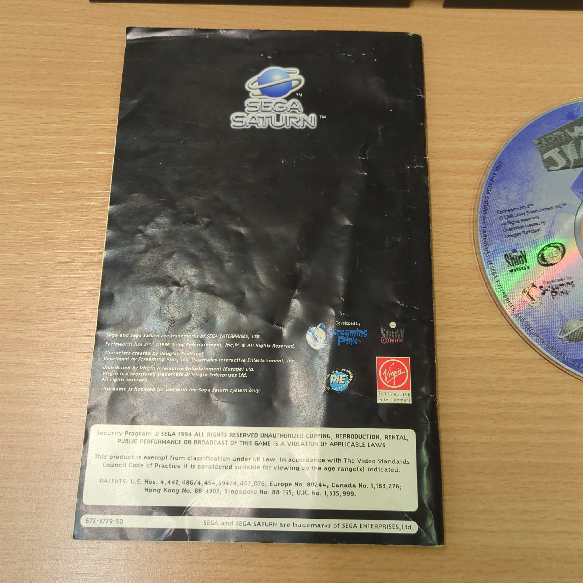 Earthworm Jim 2 Sega saturn 74.99 8BitBeyond – retro game
