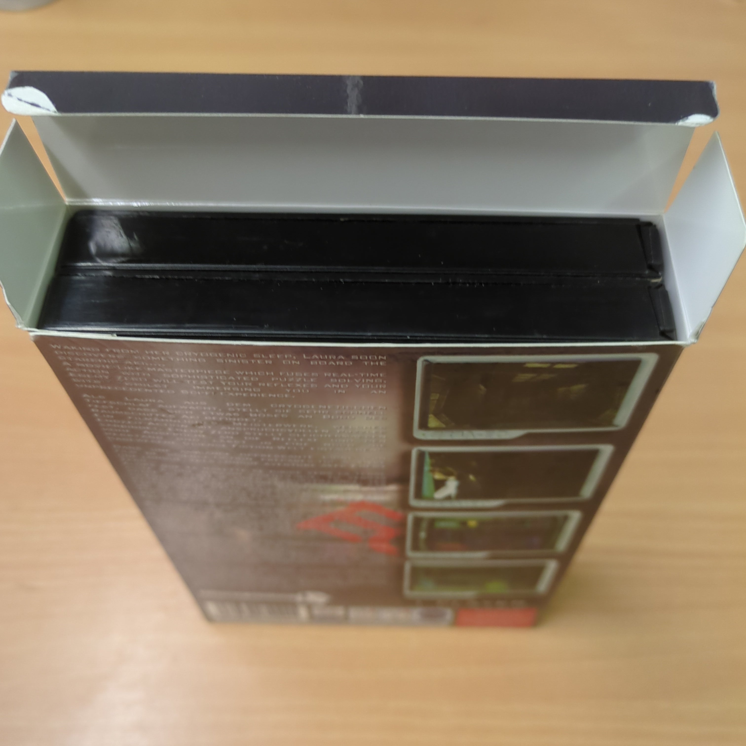 Enemy Zero Sega Saturn game with custom slip case