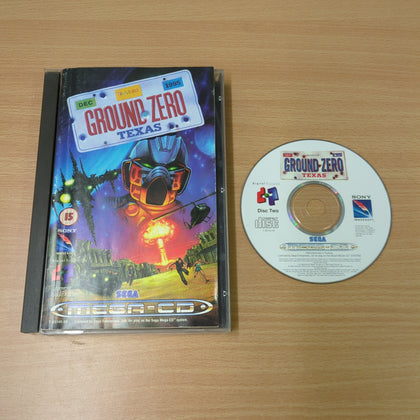Ground Zero: Texas Sega Mega CD game