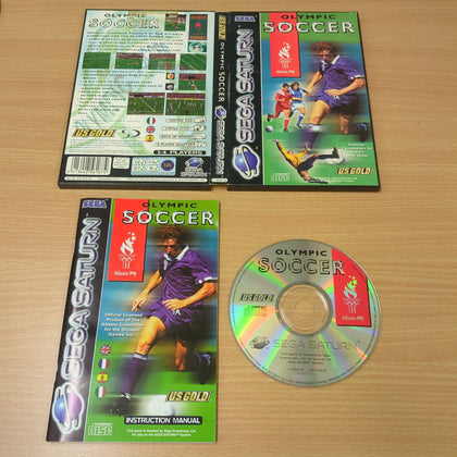 Olympic Soccer Sega Saturn game