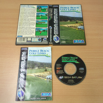 Pebble Beach Golf Links Sega Saturn game