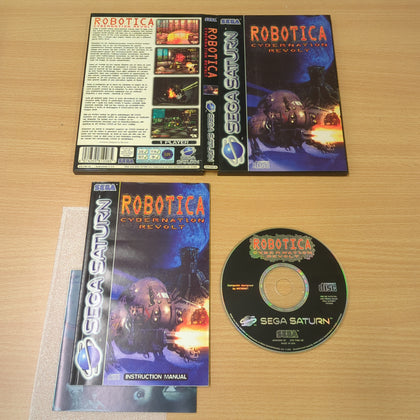 Robotica: Cybernation Revolt Sega Saturn game