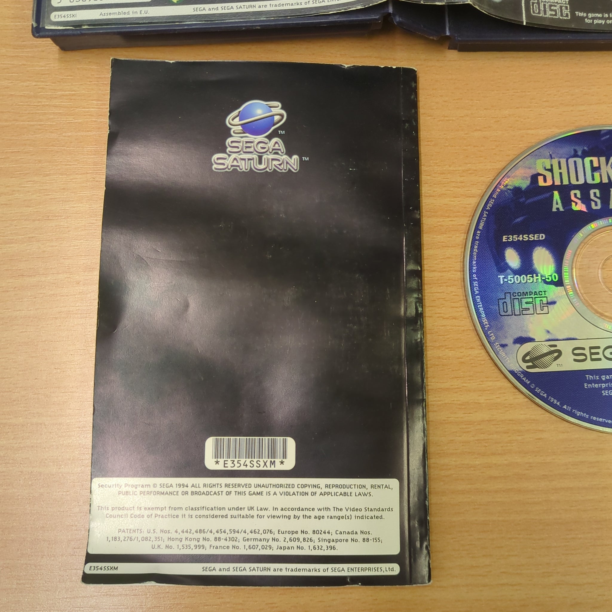 Shockwave Assault Sega Saturn game