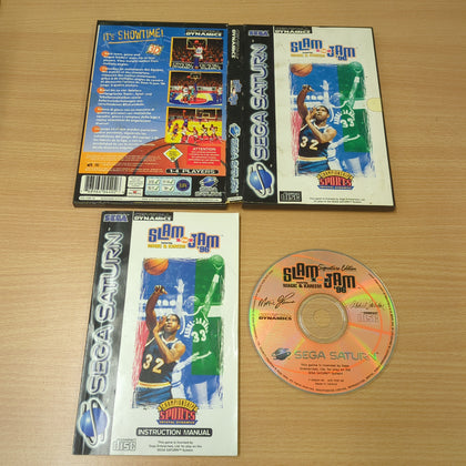 Slam 'N Jam 96 Featuring Magic & Kareem Sega Saturn game