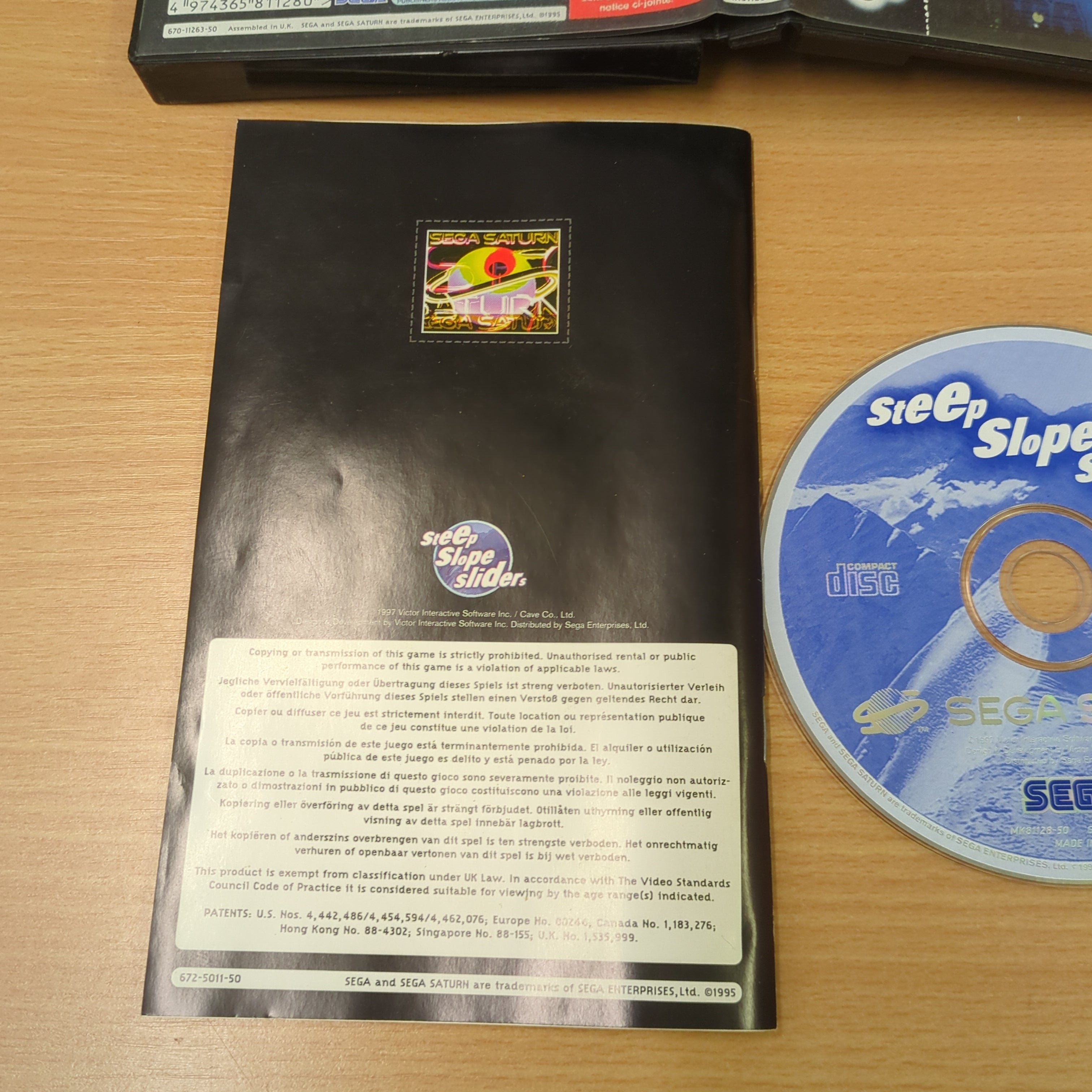 Steep Slope Sliders Sega Saturn game