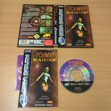 Tomb Raider Sega Saturn game