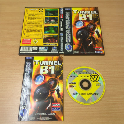 Tunnel B1 Sega Saturn game